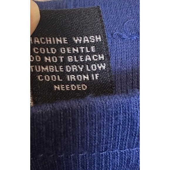 Rue 21 Pants Womens S Blue Ankle Joggers Drawstring Waist Pockets lightweight‎ - Picture 3 of 4